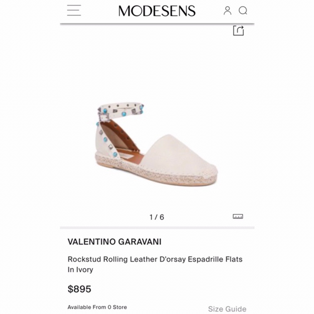 VALENTINO GARAVANI Limited Edition Flats